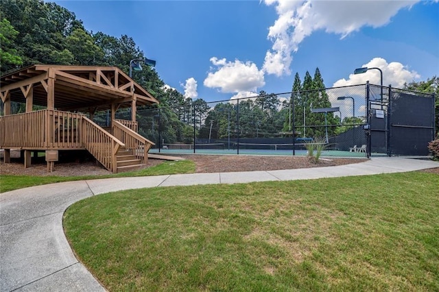 1997 Shaker Falls Ln, Lawrenceville, GA 30045 - view of tennis court