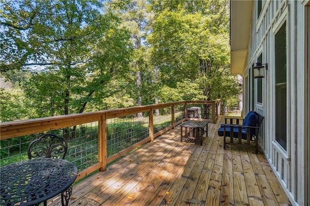 2121 Jep Wheeler Rd, Woodstock, GA 30188 - view of wooden deck