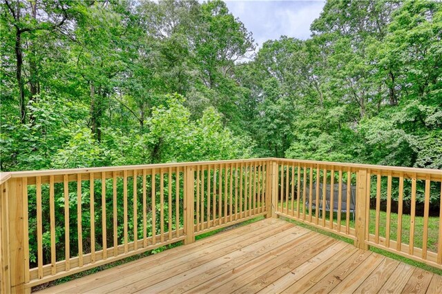1638 River Trce, Auburn, GA 30011 - view of wooden terrace