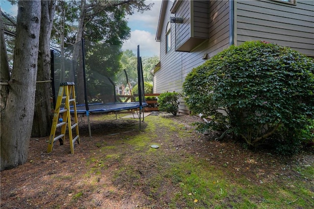7185 Hartsfield Pl, Suwanee, GA 30024 - view of yard featuring a trampoline
