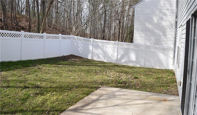 235 Woodland Way, Canton, GA 30114 - view of yard featuring a patio area and a fenced backyard