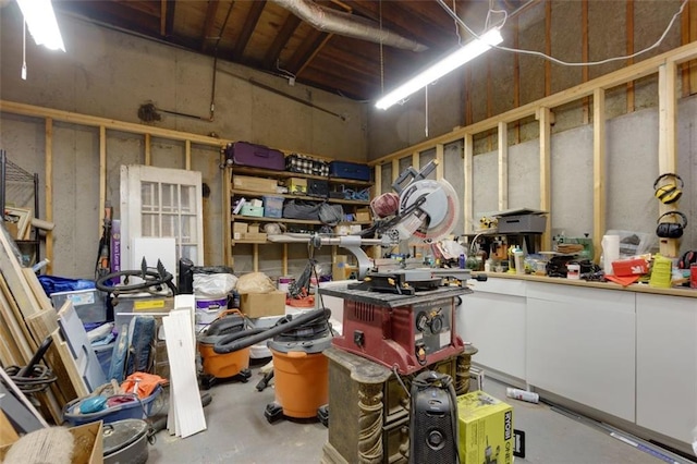 view of storage