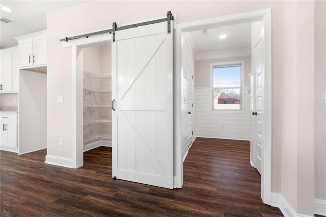 closet with visible vents