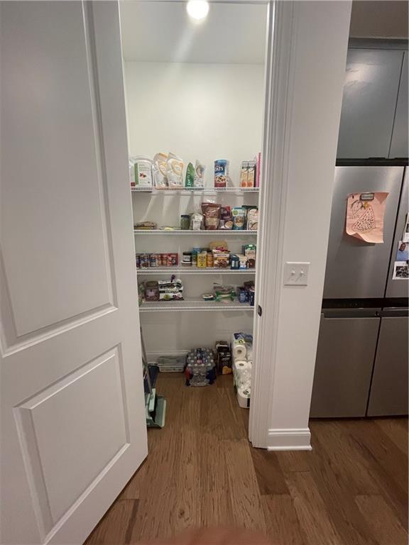 view of pantry