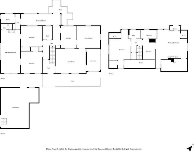 407 E College St E, Bowdon, GA 30108 - view of floor plan / room layout