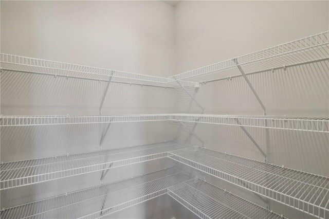 view of storage area