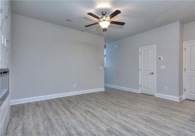 119 Greenview Ct Unit 1303, Homer, GA 30547 - unfurnished room featuring wood finished floors and a ceiling fan