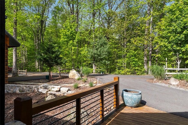 851 N Moreland Dr N, Blue Ridge, GA 30513 - view of wooden deck