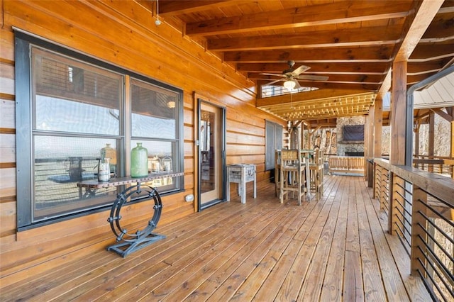 851 N Moreland Dr N, Blue Ridge, GA 30513 - view of deck