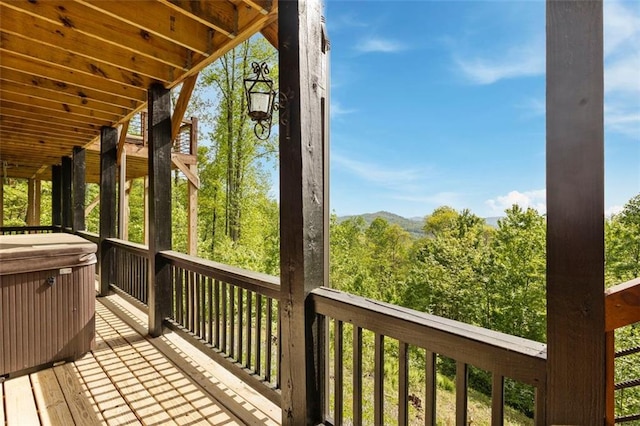 851 N Moreland Dr N, Blue Ridge, GA 30513 - view of deck
