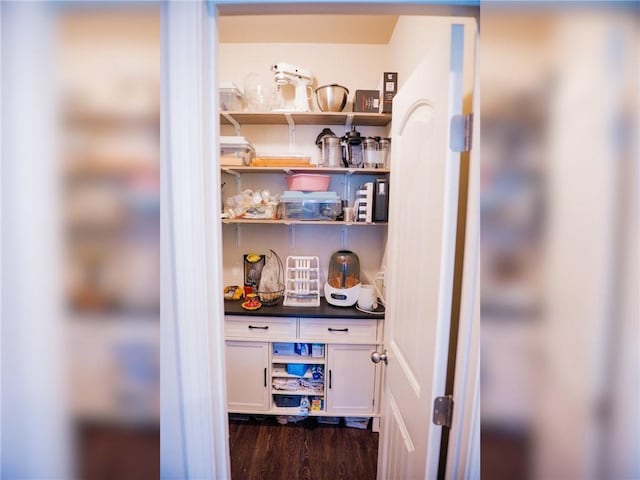 view of pantry