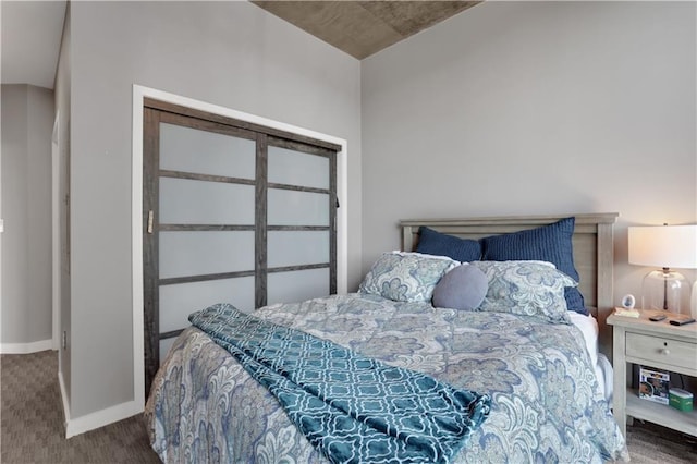 855 Peachtree St NE Unit 1703, Atlanta, GA 30308 - carpeted bedroom featuring baseboards