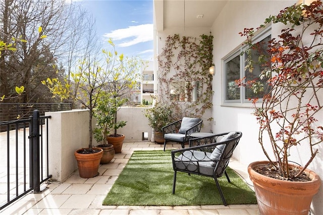 exterior space with a gate and fence