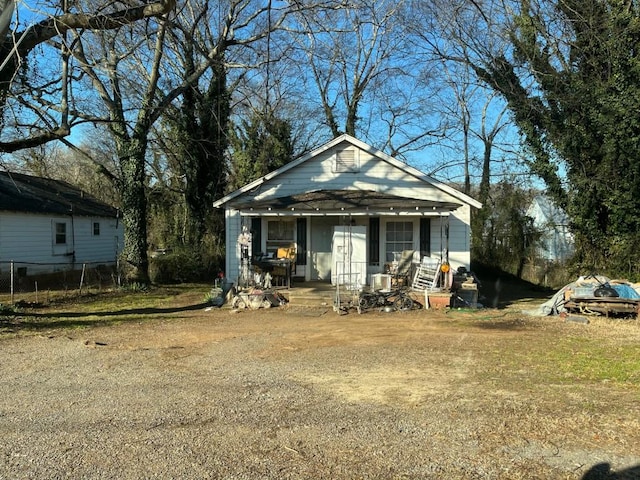 view of front of house