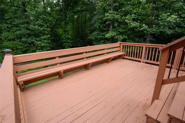 5404 Chaversham Ln, Peachtree Corners, GA 30092 - deck featuring a forest view