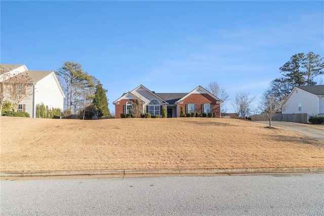 view of ranch-style home