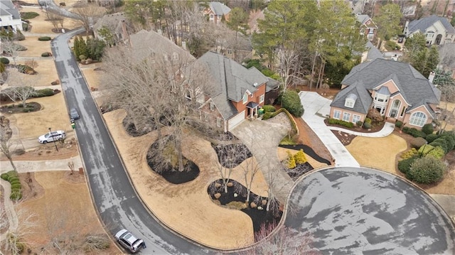 birds eye view of property featuring a residential view