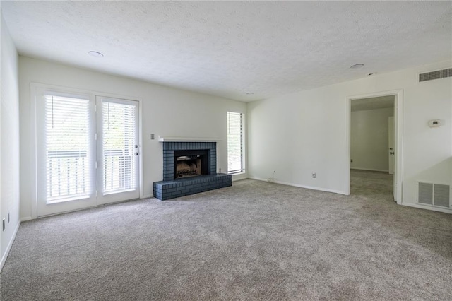 223 Tuxworth Cir, Decatur, GA 30033 - unfurnished living room featuring carpet floors, visible vents, and a wealth of natural light
