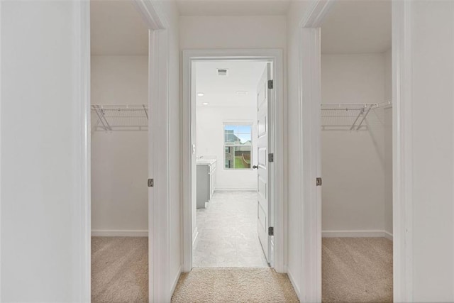 4117 Flat Rock Pt, Stonecrest, GA 30038 - walk in closet with light carpet
