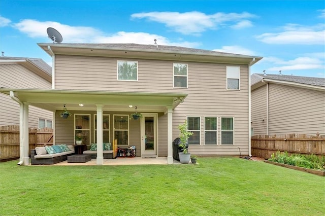 12 Pine St, Roswell, GA 30075 - back of house with a patio and an outdoor hangout area