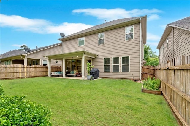 12 Pine St, Roswell, GA 30075 - rear view of property with a patio area