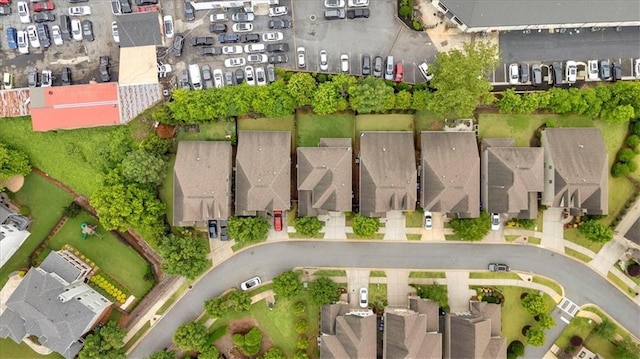 12 Pine St, Roswell, GA 30075 - aerial overview of property's location with nearby suburban area