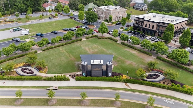 bird's eye view