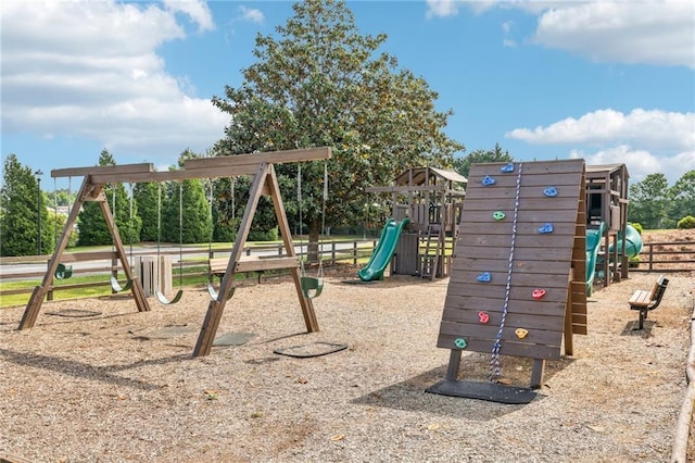 view of community playground