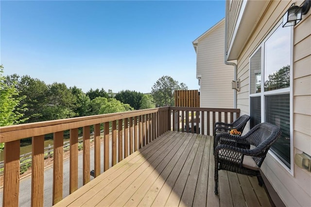 view of deck