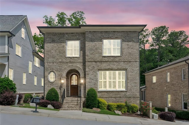 5971 Brundage Ln, Norcross, GA 30071 - view of front of house with brick siding