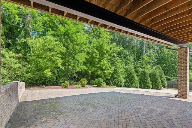 5971 Brundage Ln, Norcross, GA 30071 - view of patio