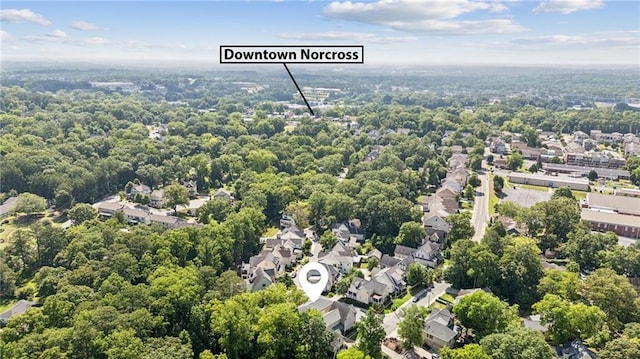 5971 Brundage Ln, Norcross, GA 30071 - aerial perspective of suburban area