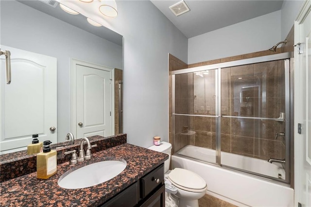 1520 Gallant Fox Ln, Suwanee, GA 30024 - bathroom with enclosed tub / shower combo, toilet, and vanity