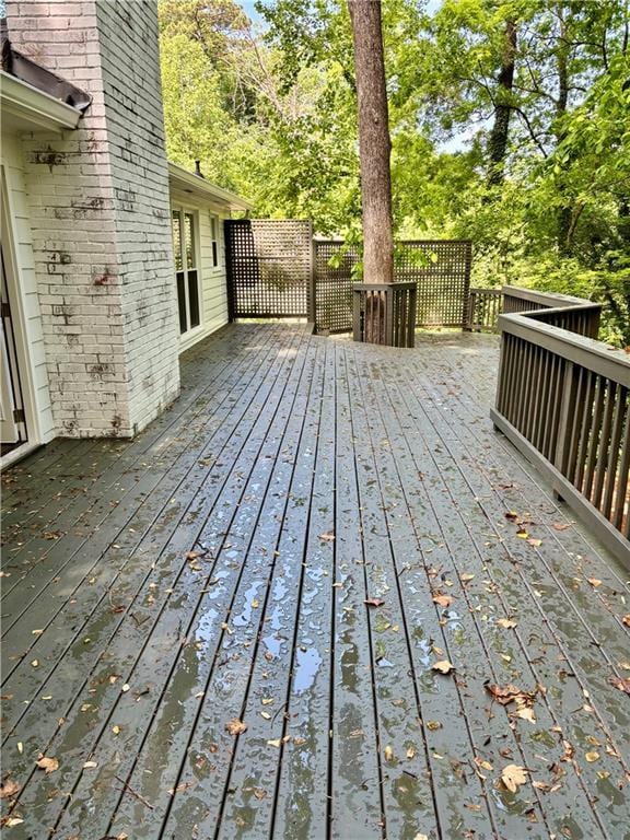 view of deck