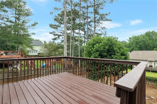 2157 Brandon Lee Dr SW, Marietta, GA 30008 - view of wooden terrace