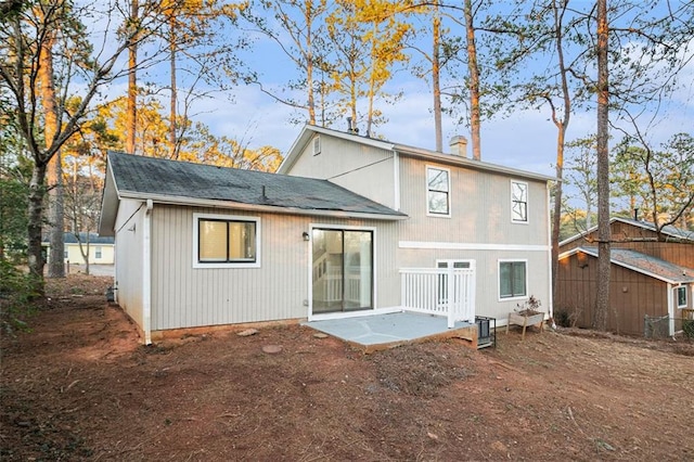 view of rear view of house