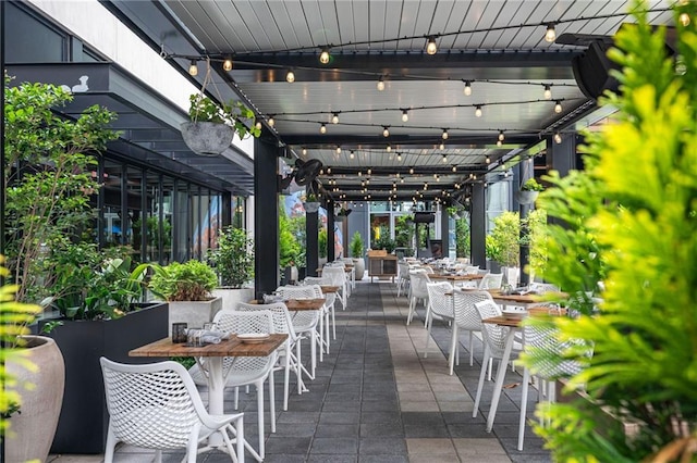 145 15th St NE Unit 1225, Atlanta, GA 30309 - view of patio featuring outdoor dining space