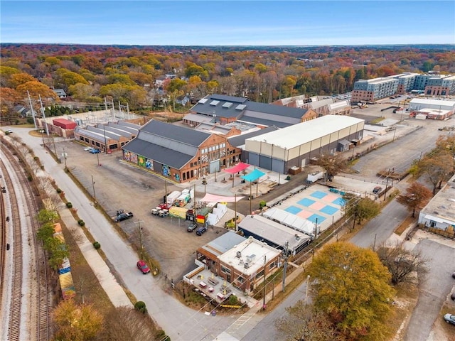 drone / aerial view
