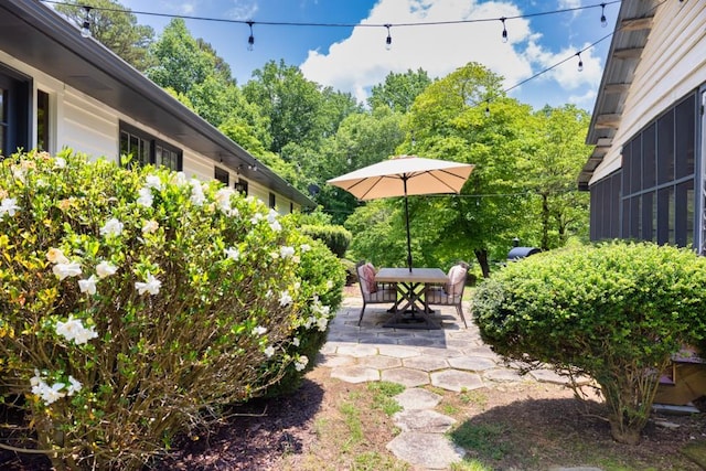 6127 Yellow Creek Rd, Murrayville, GA 30564 - view of yard with a patio and outdoor dining space