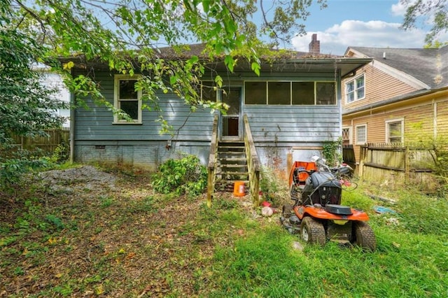 view of back of house