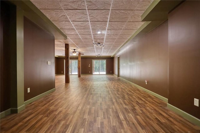 116 Woolsey Creek Trl, Fayetteville, GA 30215 - spare room featuring wood finished floors and baseboards