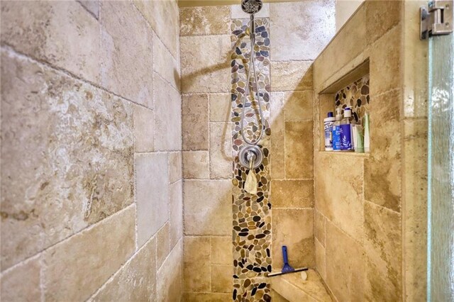 116 Woolsey Creek Trl, Fayetteville, GA 30215 - bathroom view of tiled shower