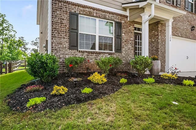 108 Wildflower Trce, Dallas, GA 30132 - doorway to property featuring brick siding
