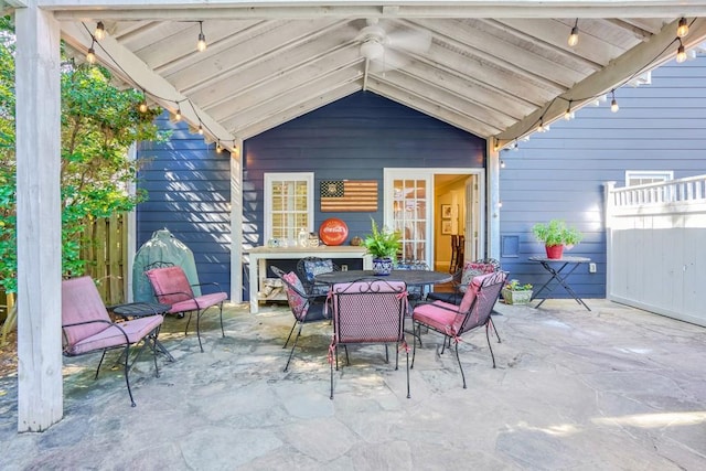 2195 Edison Ave NE, Atlanta, GA 30305 - view of patio featuring outdoor dining space