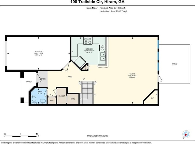 view of layout