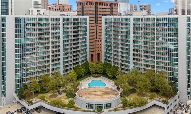 44 Peachtree Pl NE Unit 1929, Atlanta, GA 30309 - view of building exterior with a view of city