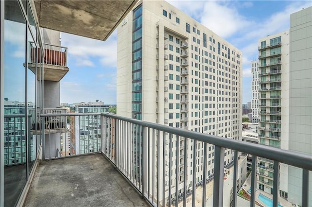 44 Peachtree Pl NE Unit 1929, Atlanta, GA 30309 - balcony featuring a view of city