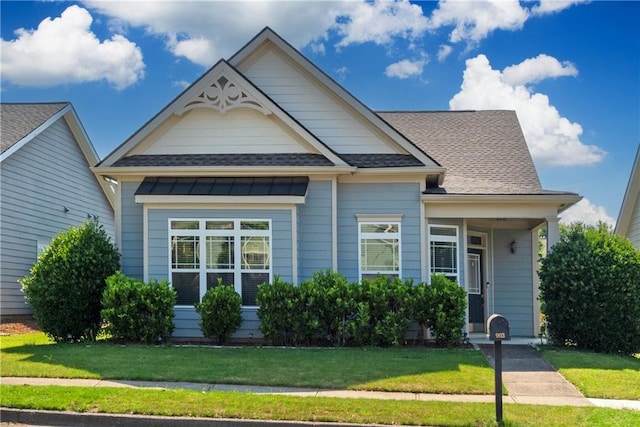903 Duncan Ter, Canton, GA 30115 - view of front of property with a front yard and roof with shingles