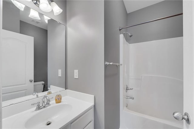 903 Duncan Ter, Canton, GA 30115 - bathroom featuring vanity and shower / bathtub combination