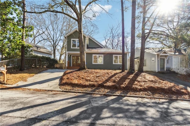 view of front of house